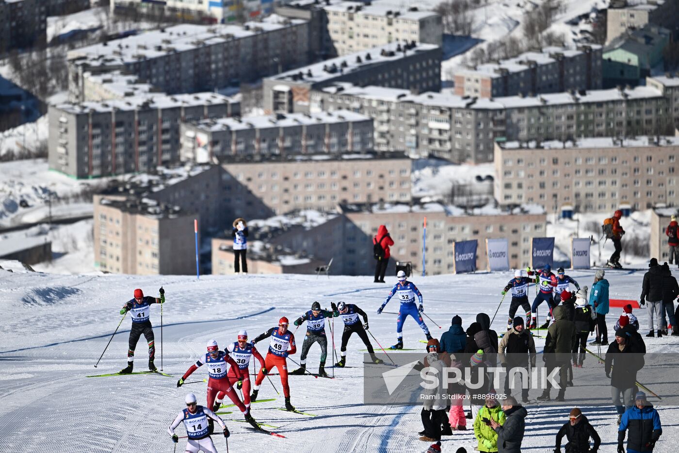 Russia Cross-Country Skiing Cup Men Mass Start