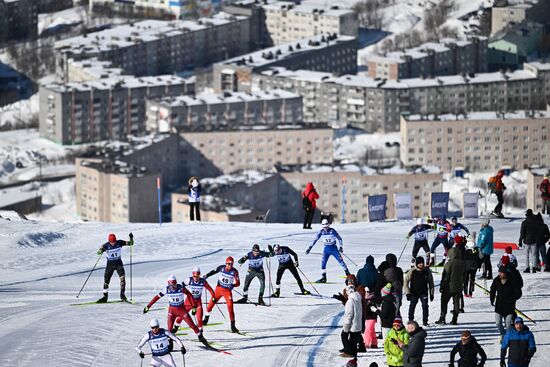 Russia Cross-Country Skiing Cup Men Mass Start