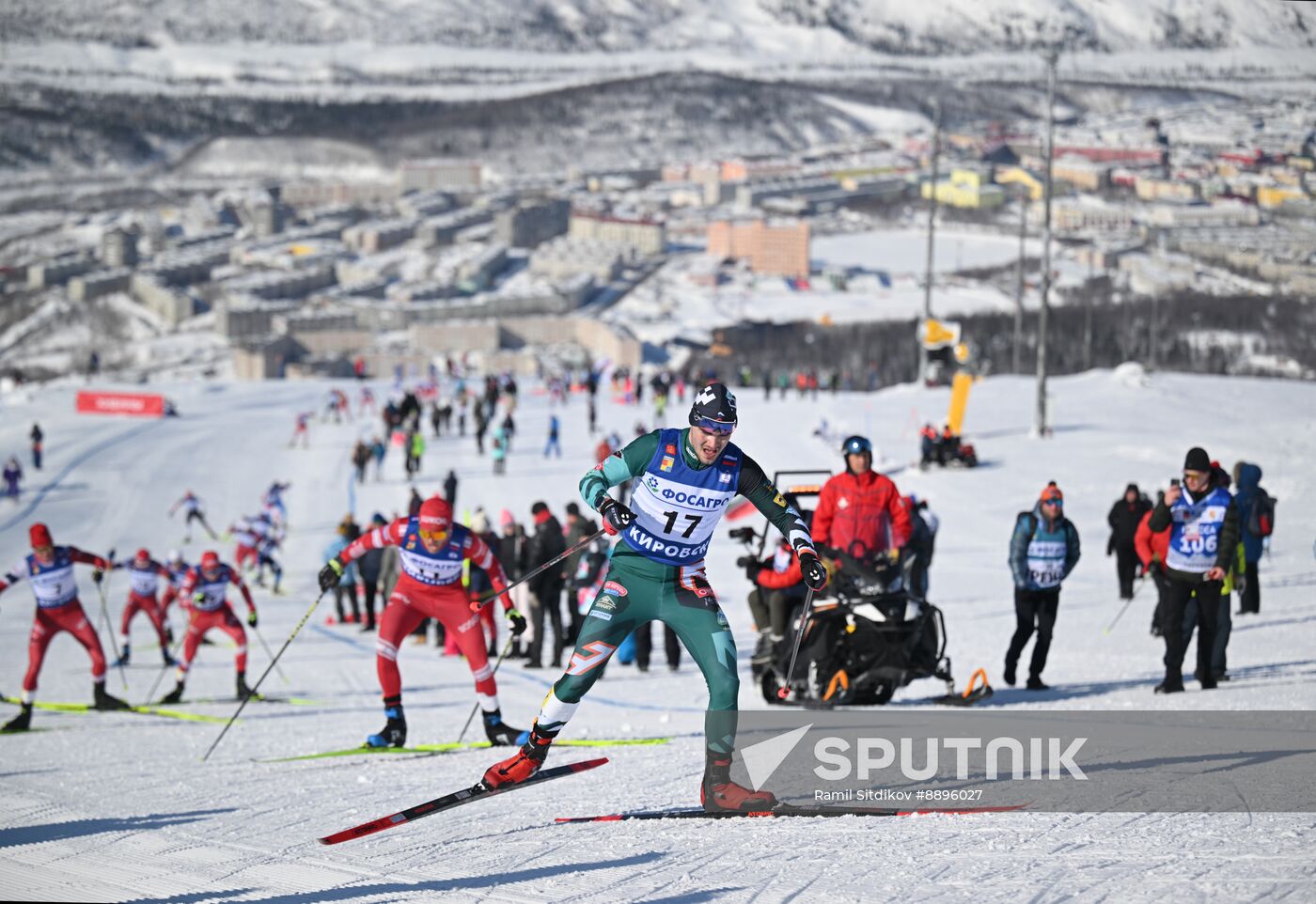 Russia Cross-Country Skiing Cup Men Mass Start