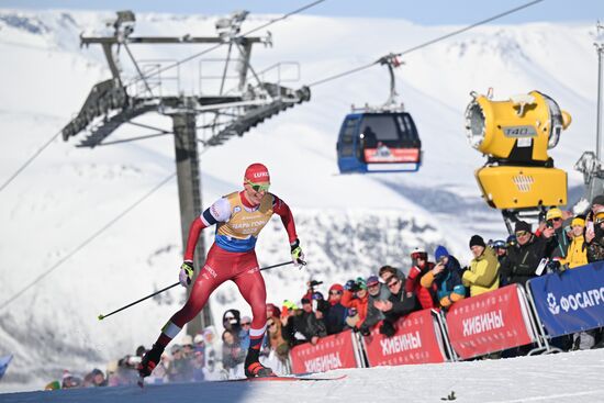 Russia Cross-Country Skiing Cup Men Mass Start