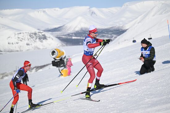 Russia Cross-Country Skiing Cup Men Mass Start
