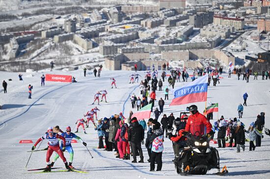 Russia Cross-Country Skiing Cup Men Mass Start
