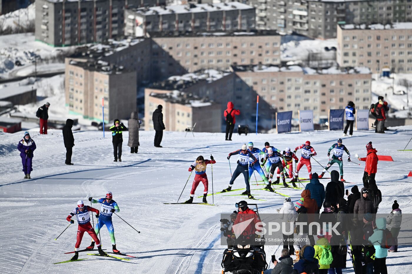 Russia Cross-Country Skiing Cup Men Mass Start