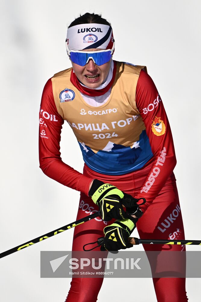 Russia Cross-Country Skiing Cup Women Mass Start