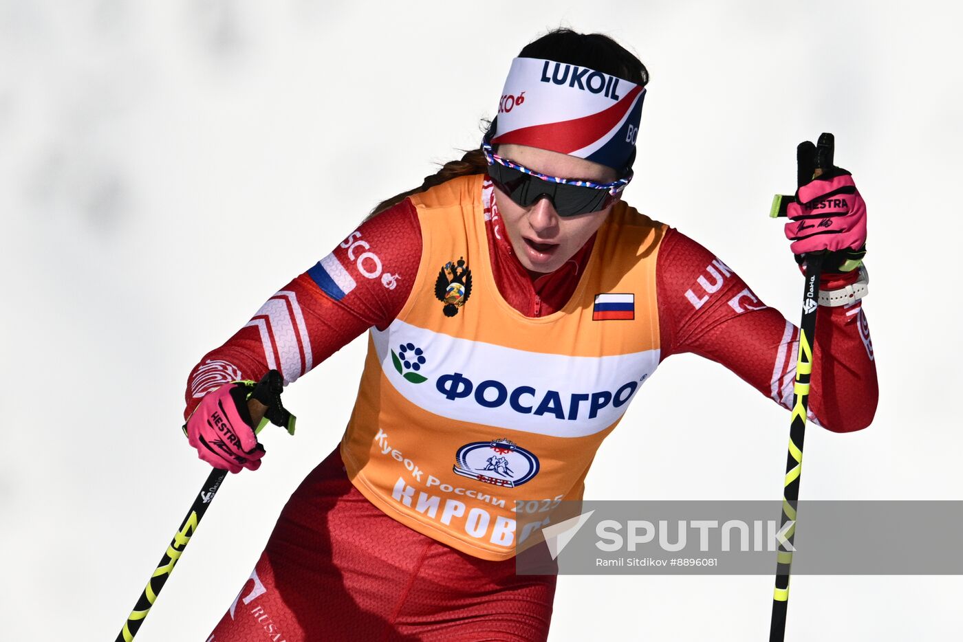 Russia Cross-Country Skiing Cup Women Mass Start