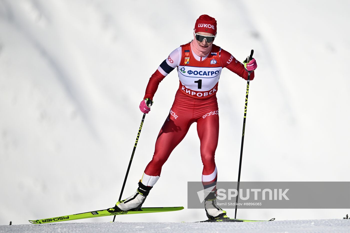 Russia Cross-Country Skiing Cup Women Mass Start