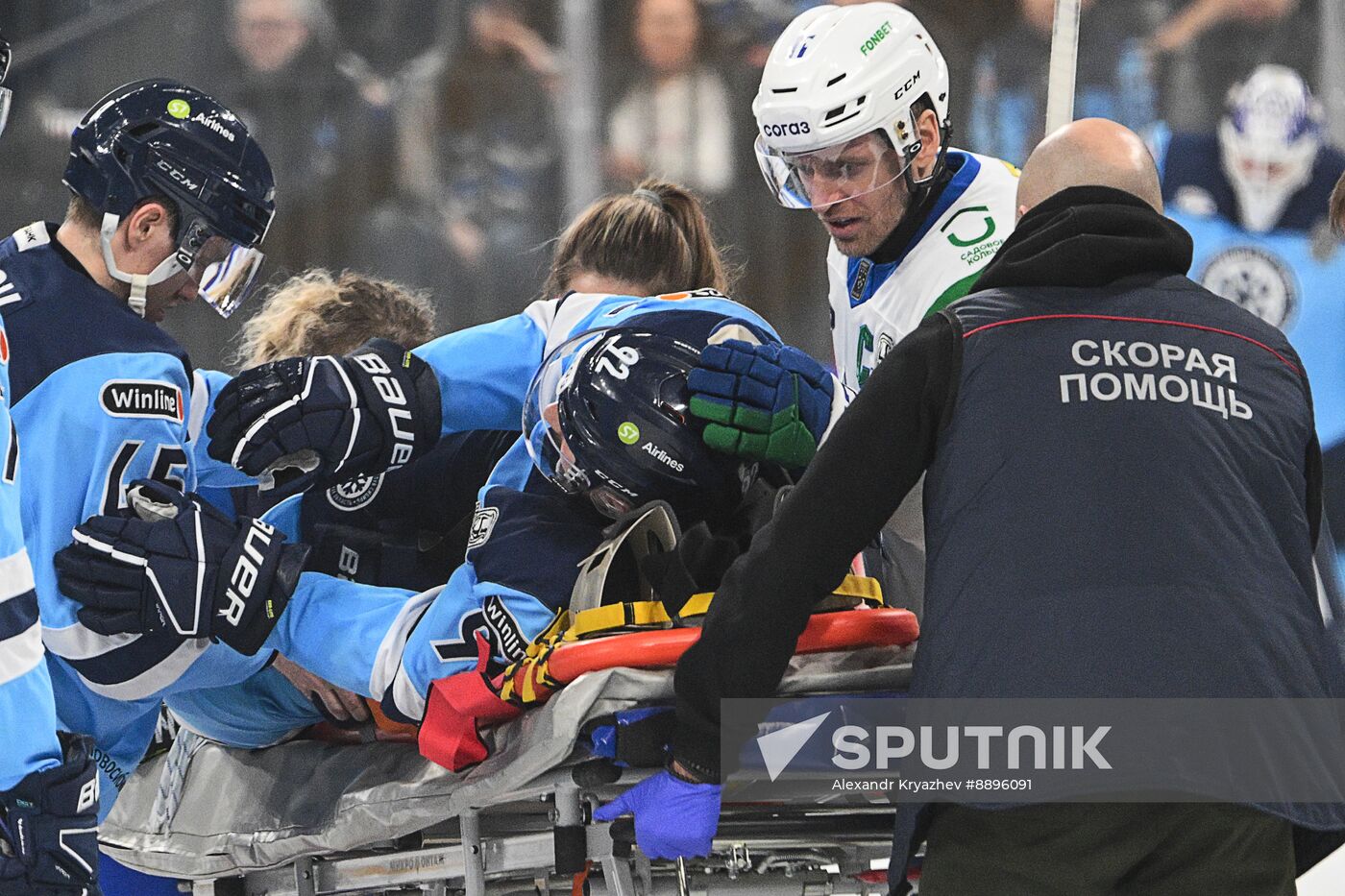 Russia Ice Hockey Kontinental League Sibir - Salavat Yulaev