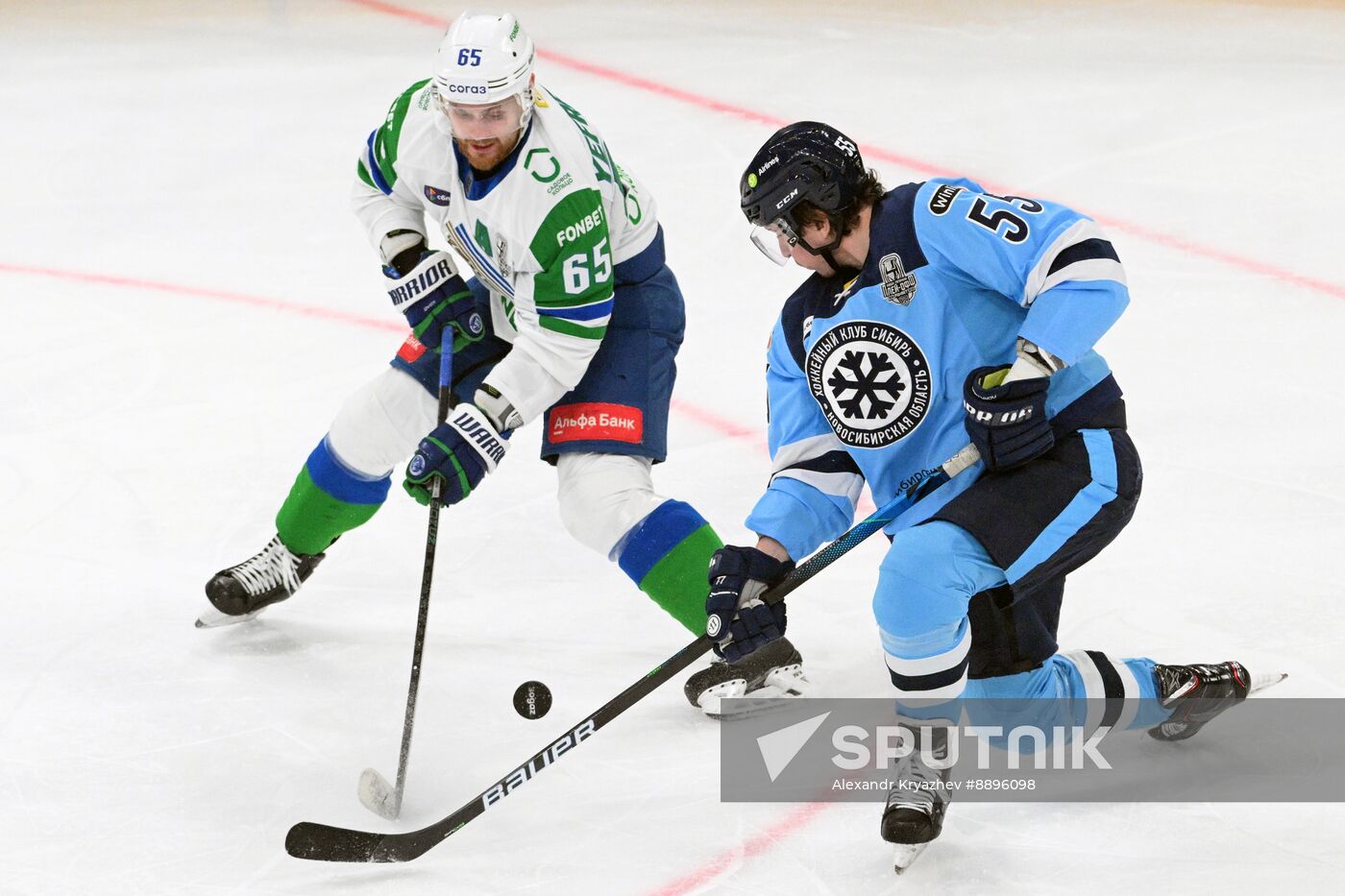 Russia Ice Hockey Kontinental League Sibir - Salavat Yulaev