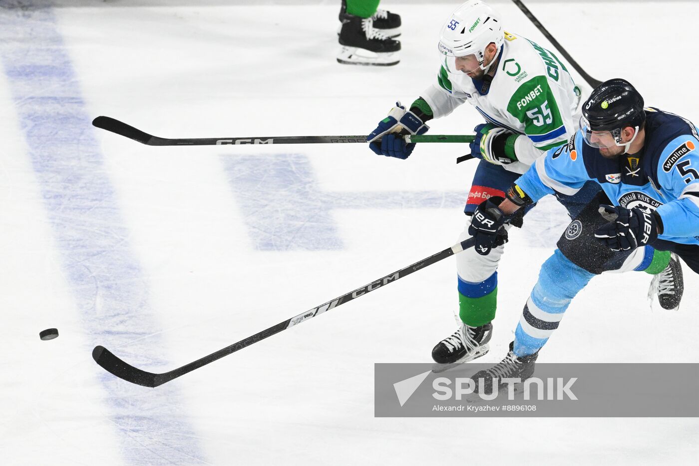 Russia Ice Hockey Kontinental League Sibir - Salavat Yulaev