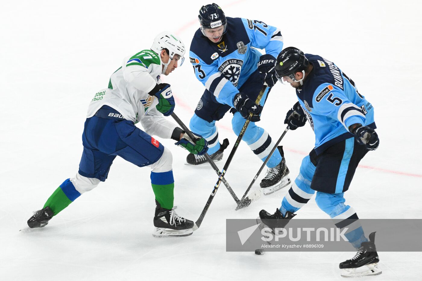 Russia Ice Hockey Kontinental League Sibir - Salavat Yulaev