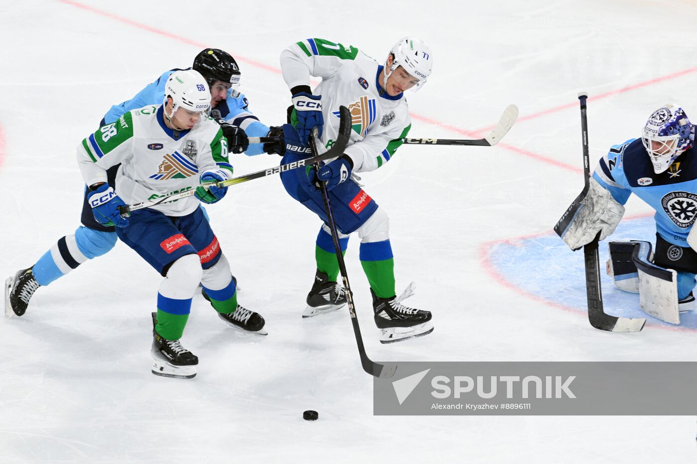 Russia Ice Hockey Kontinental League Sibir - Salavat Yulaev
