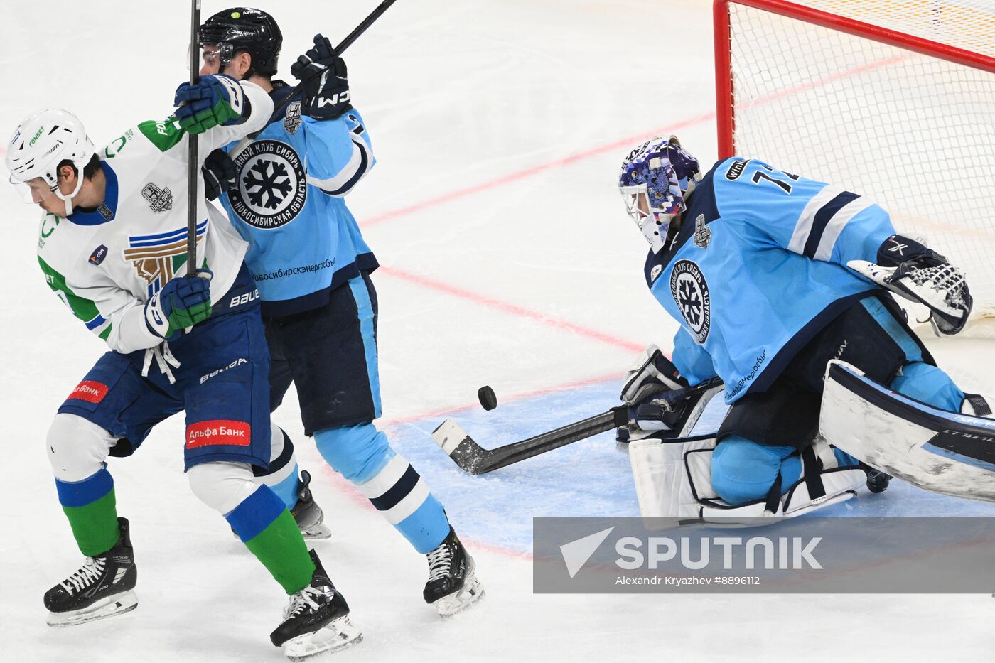 Russia Ice Hockey Kontinental League Sibir - Salavat Yulaev