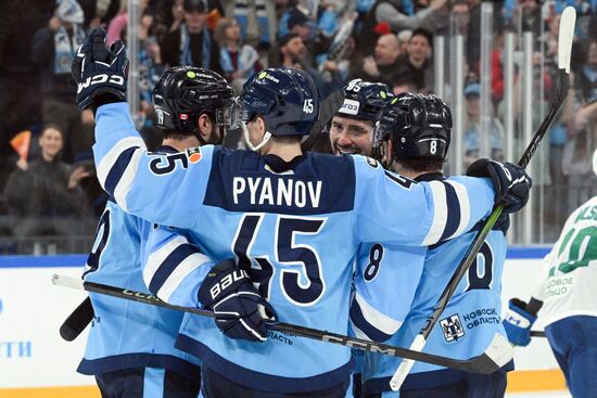 Russia Ice Hockey Kontinental League Sibir - Salavat Yulaev