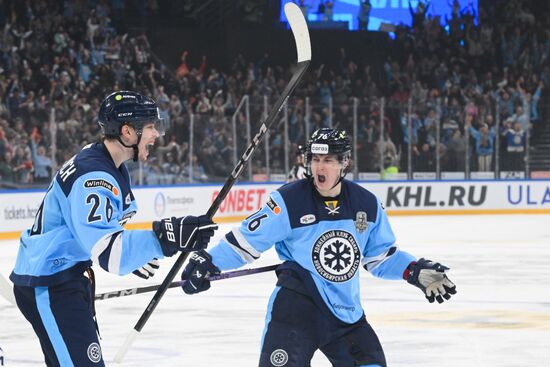 Russia Ice Hockey Kontinental League Sibir - Salavat Yulaev