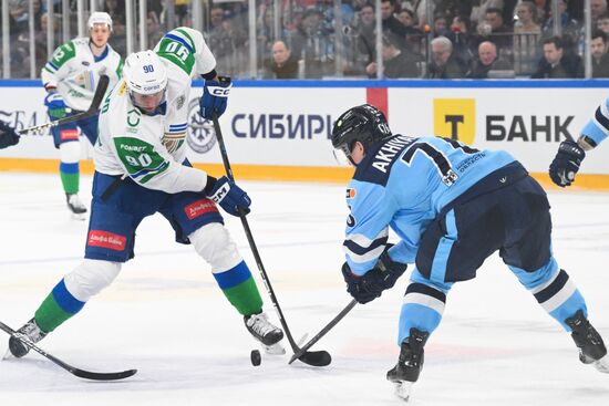 Russia Ice Hockey Kontinental League Sibir - Salavat Yulaev