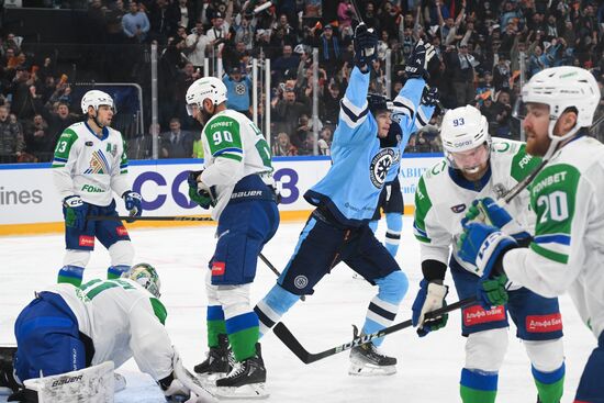 Russia Ice Hockey Kontinental League Sibir - Salavat Yulaev