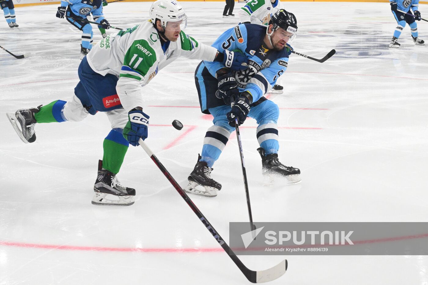 Russia Ice Hockey Kontinental League Sibir - Salavat Yulaev