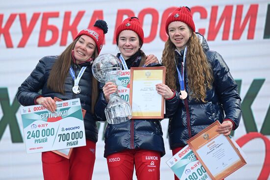Russia Cross-Country Skiing Cup Women Mass Start
