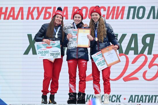 Russia Cross-Country Skiing Cup Women Mass Start