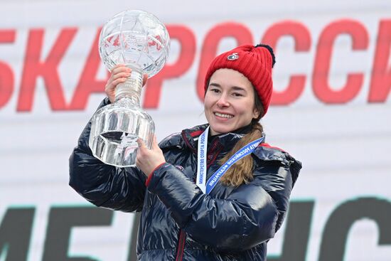 Russia Cross-Country Skiing Cup Women Mass Start