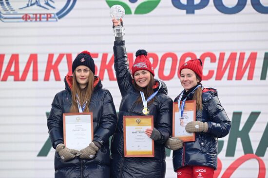 Russia Cross-Country Skiing Cup Women Mass Start