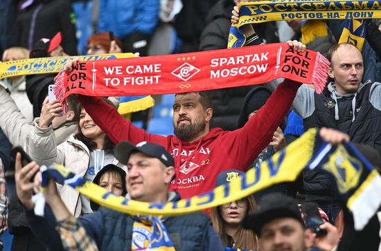 Russia Soccer Premier League Rostov - Spartak