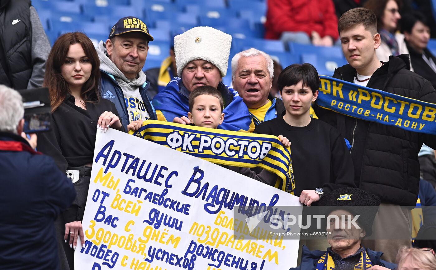 Russia Soccer Premier League Rostov - Spartak