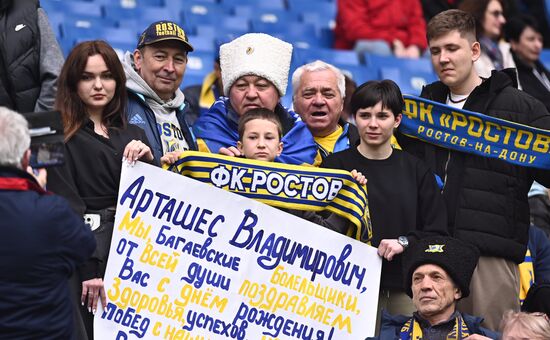 Russia Soccer Premier League Rostov - Spartak