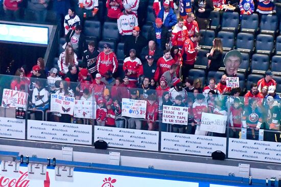 US Russia Ice Hockey Ovechkin NHL Career Goal Record