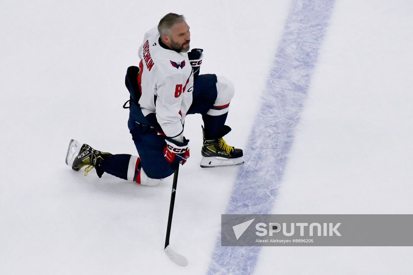 US Russia Ice Hockey Ovechkin NHL Career Goal Record