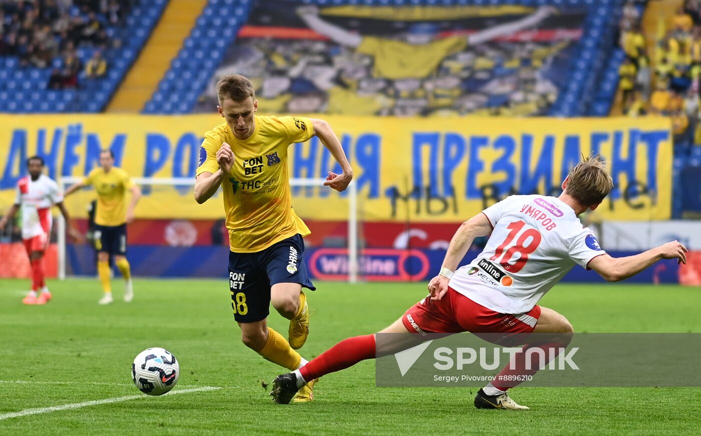 Russia Soccer Premier League Rostov - Spartak