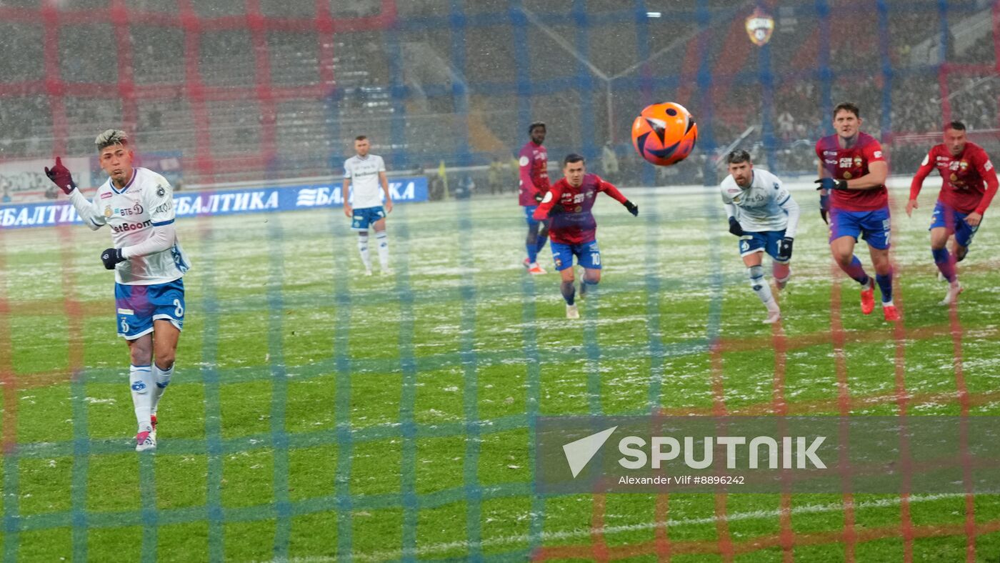 Russia Soccer Premier League CSKA - Dynamo