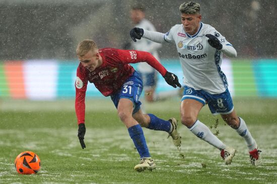 Russia Soccer Premier League CSKA - Dynamo