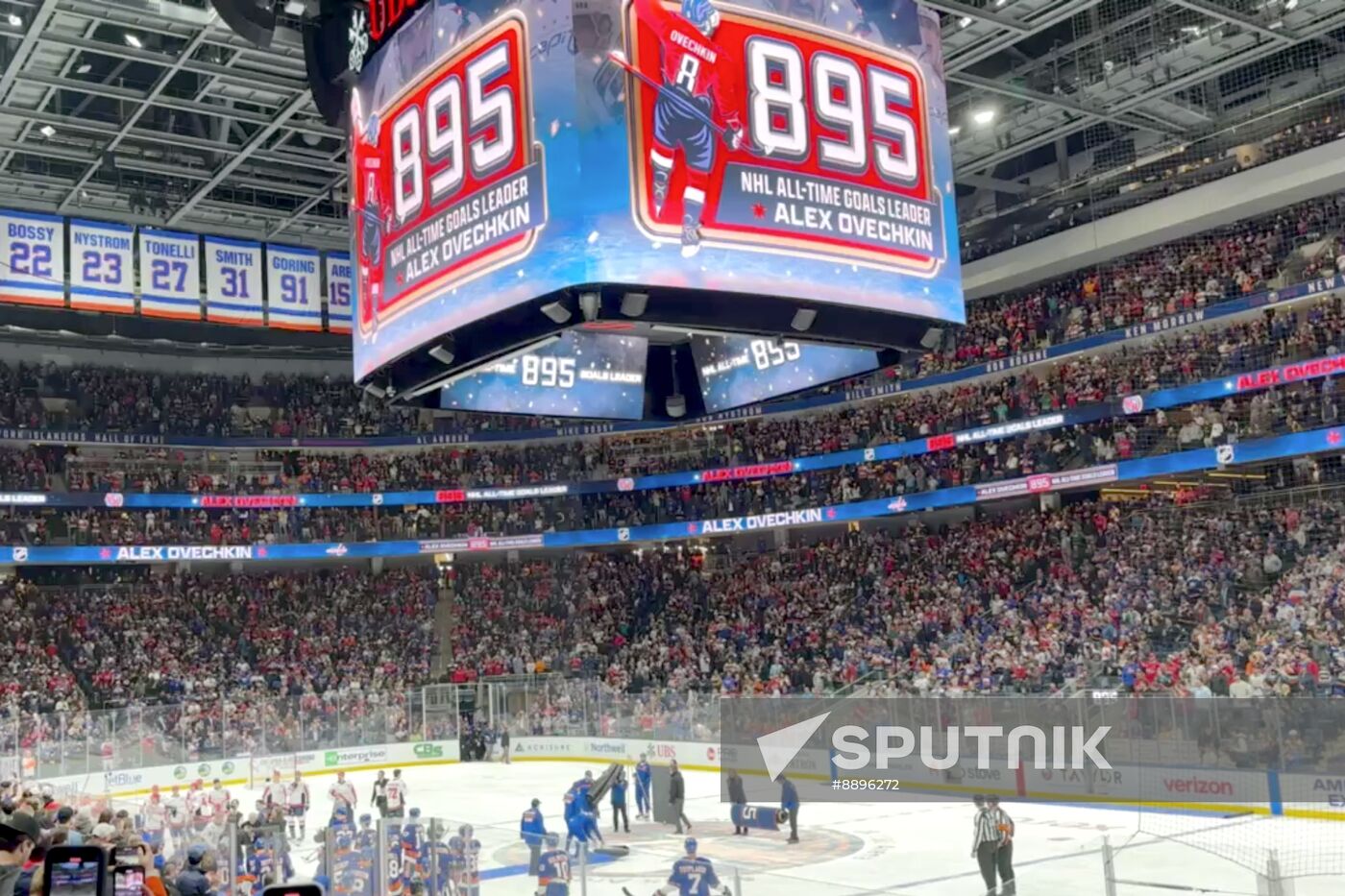 US Russia Ice Hockey Ovechkin NHL Career Goal Record