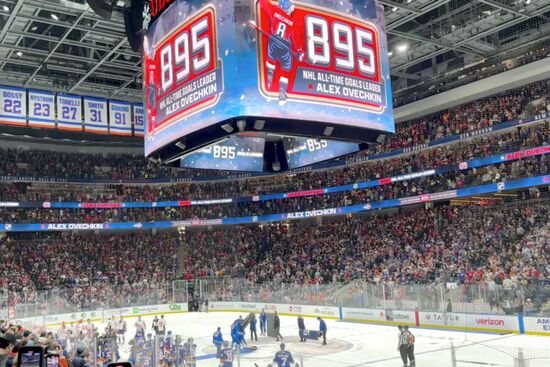 US Russia Ice Hockey Ovechkin NHL Career Goal Record