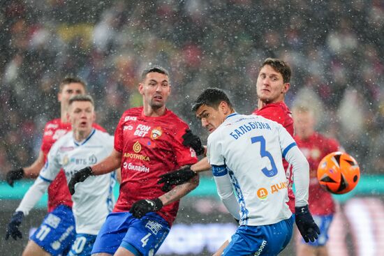 Russia Soccer Premier League CSKA - Dynamo