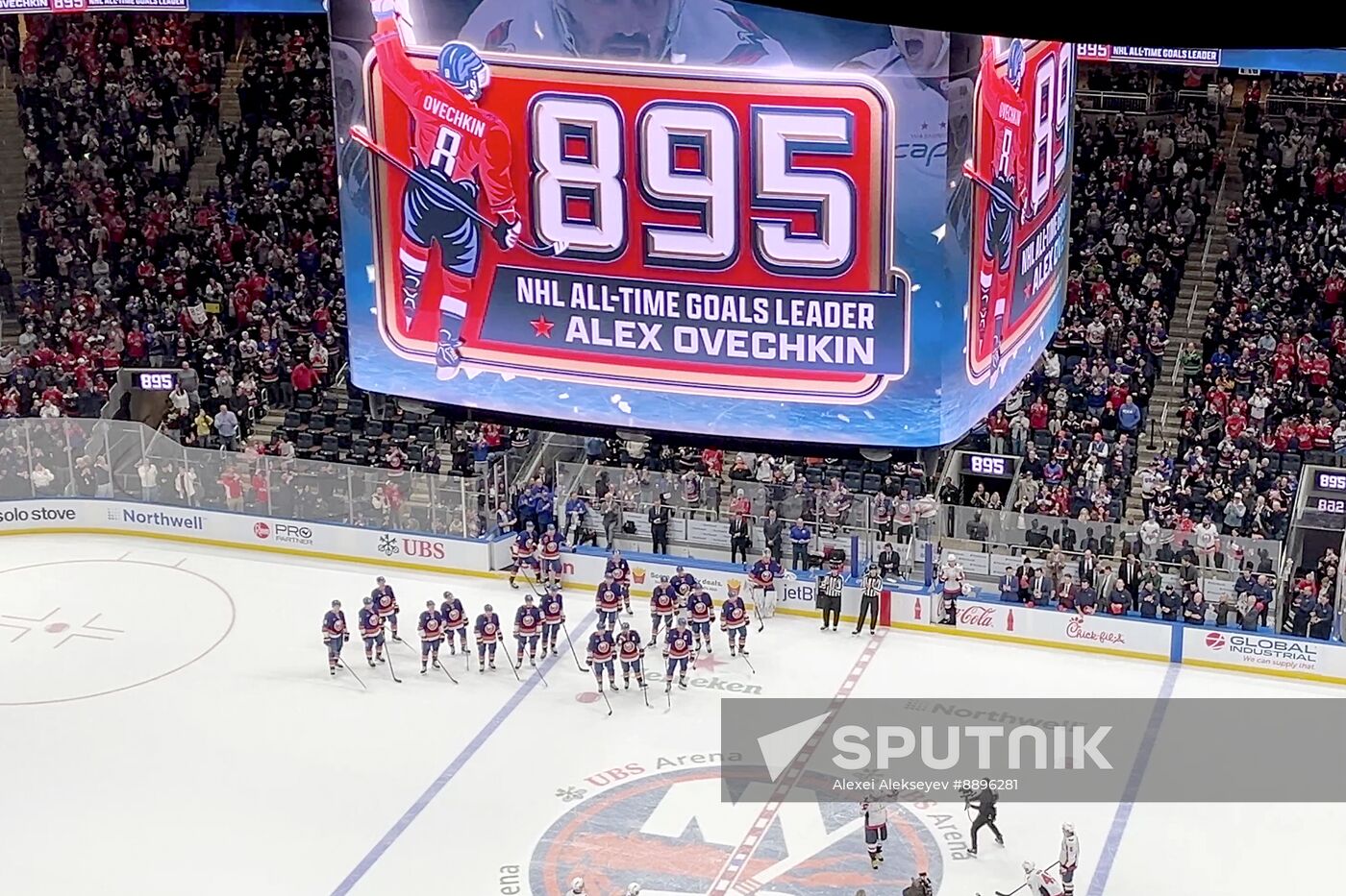 US Russia Ice Hockey Ovechkin NHL Career Goal Record