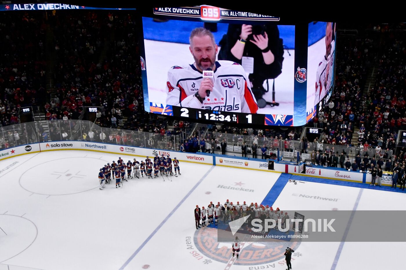 US Russia Ice Hockey Ovechkin NHL Career Goal Record