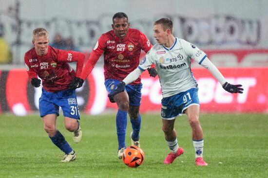 Russia Soccer Premier League CSKA - Dynamo
