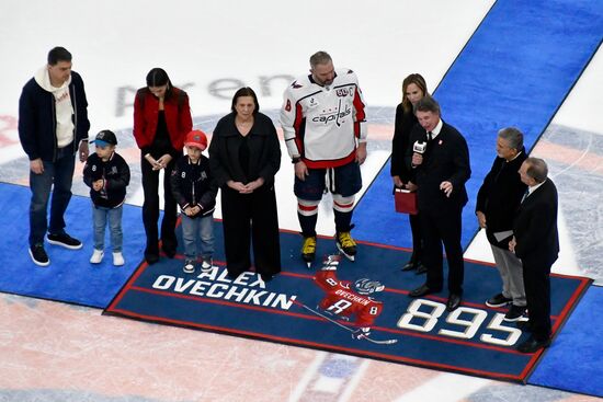 US Russia Ice Hockey Ovechkin NHL Career Goal Record
