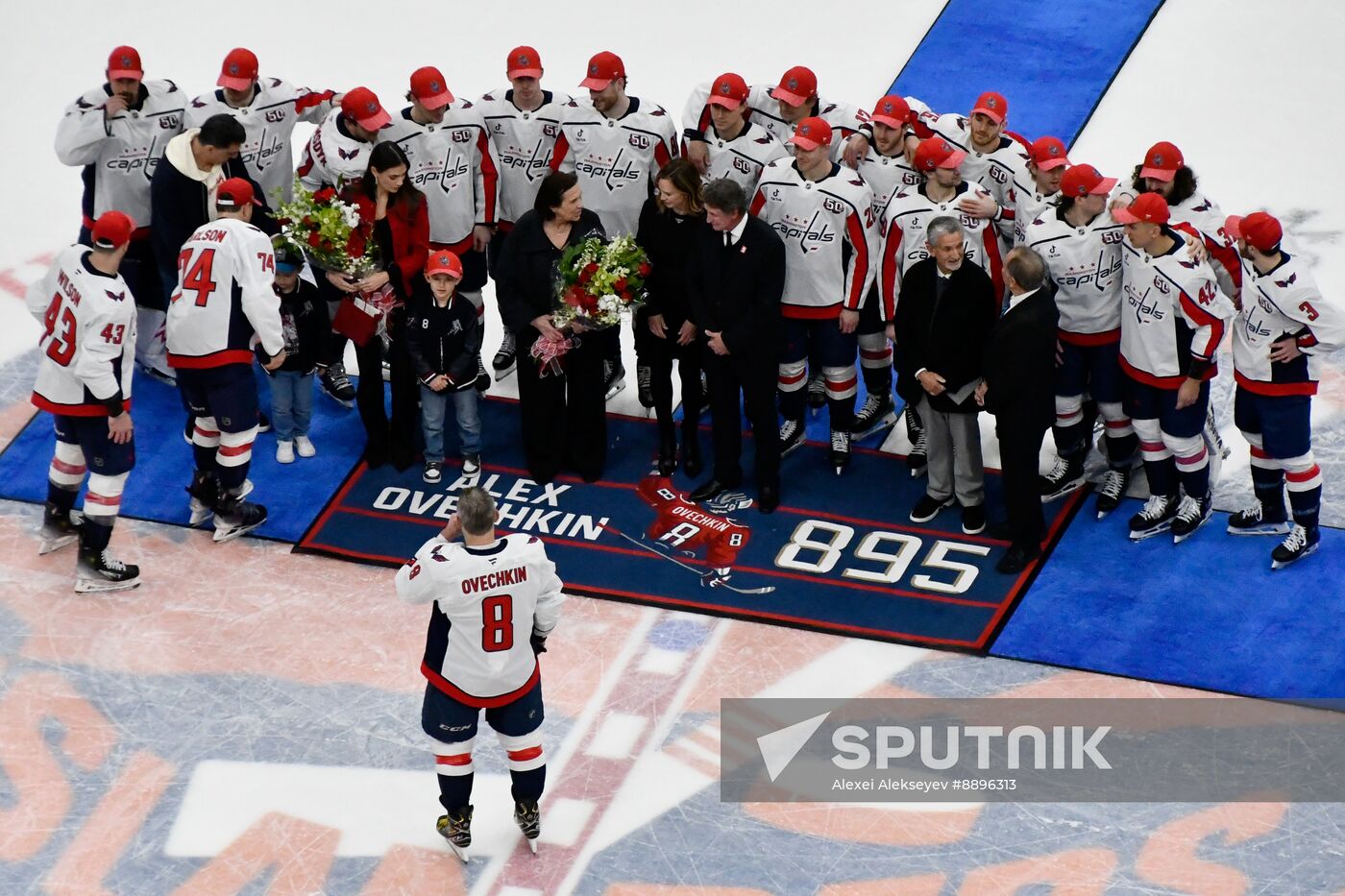 US Russia Ice Hockey Ovechkin NHL Career Goal Record