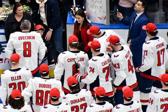 US Russia Ice Hockey Ovechkin NHL Career Goal Record