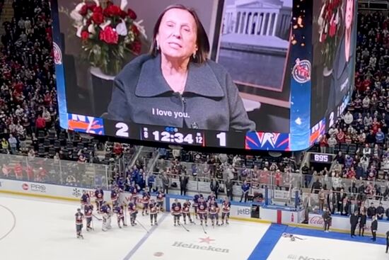 US Russia Ice Hockey Ovechkin NHL Career Goal Record