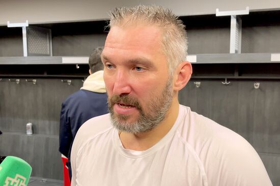 US Russia Ice Hockey Ovechkin NHL Career Goal Record