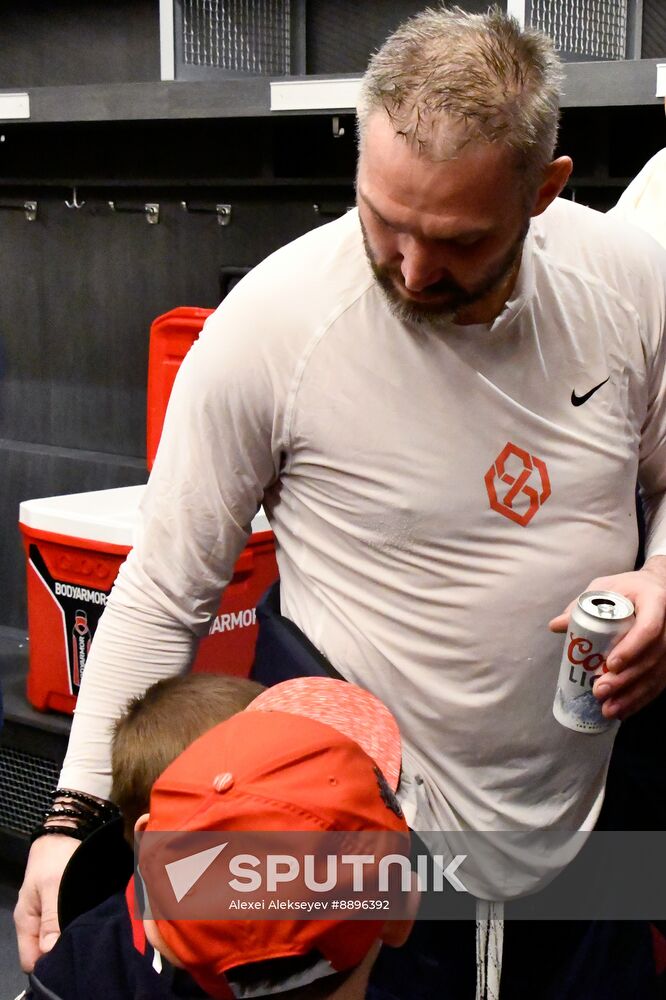 US Russia Ice Hockey Ovechkin NHL Career Goal Record