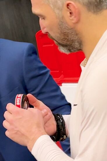 US Russia Ice Hockey Ovechkin NHL Career Goal Record