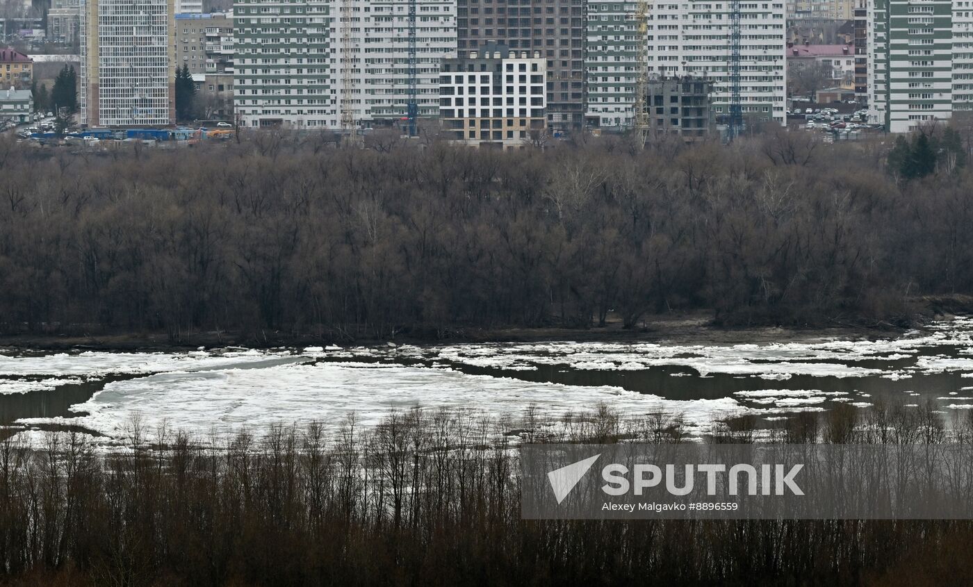 Russia Siberia Ice Drift