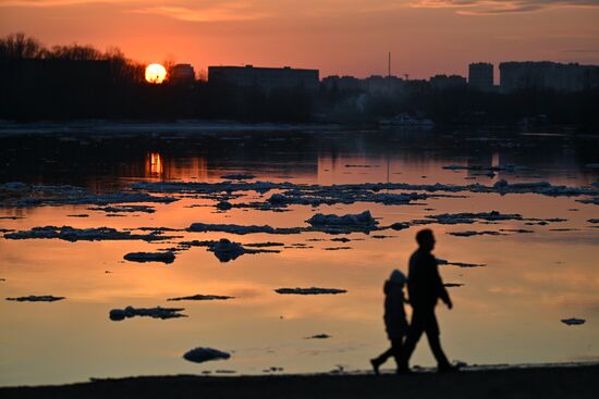 Russia Siberia Ice Drift