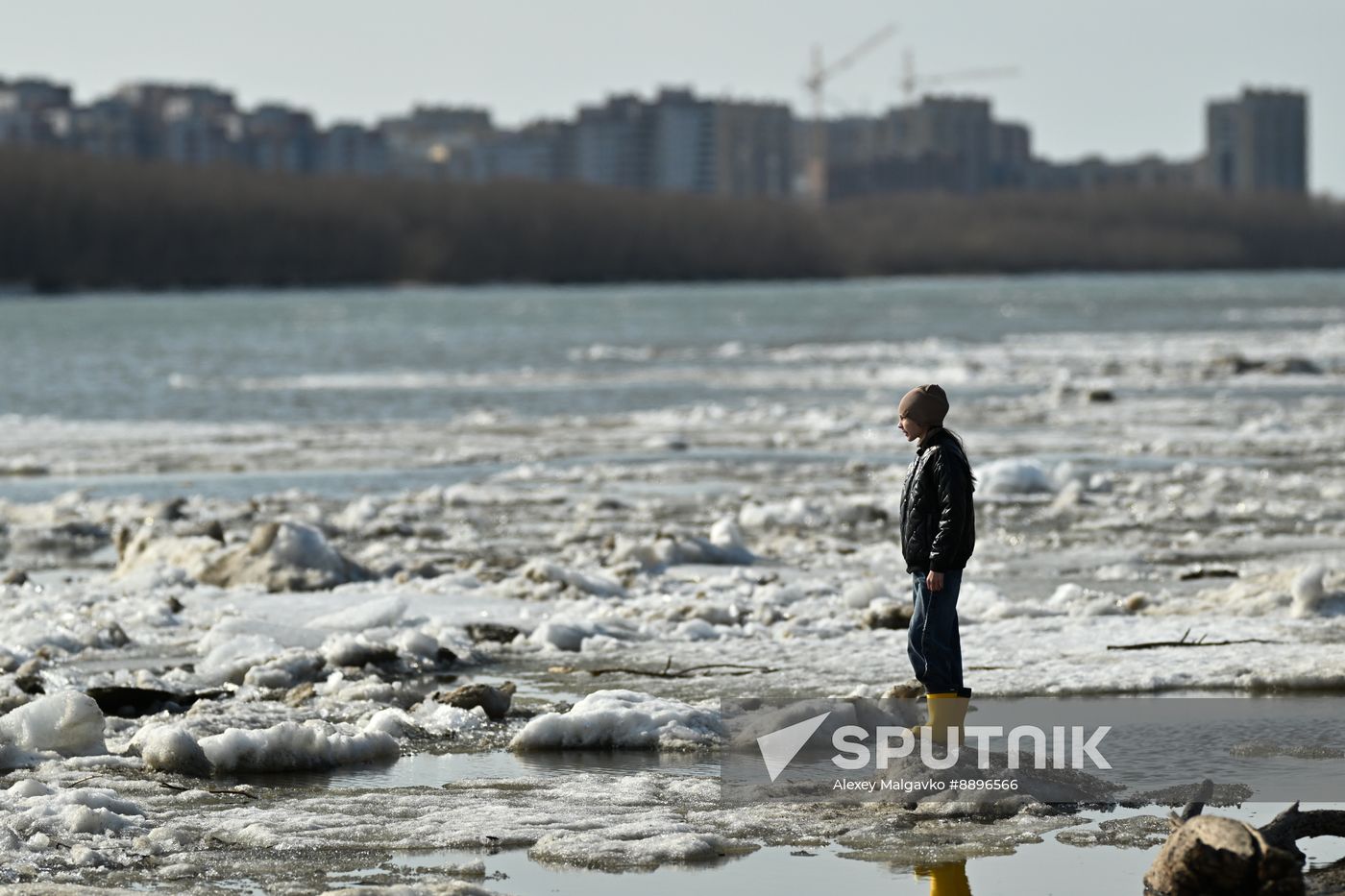 Russia Siberia Ice Drift