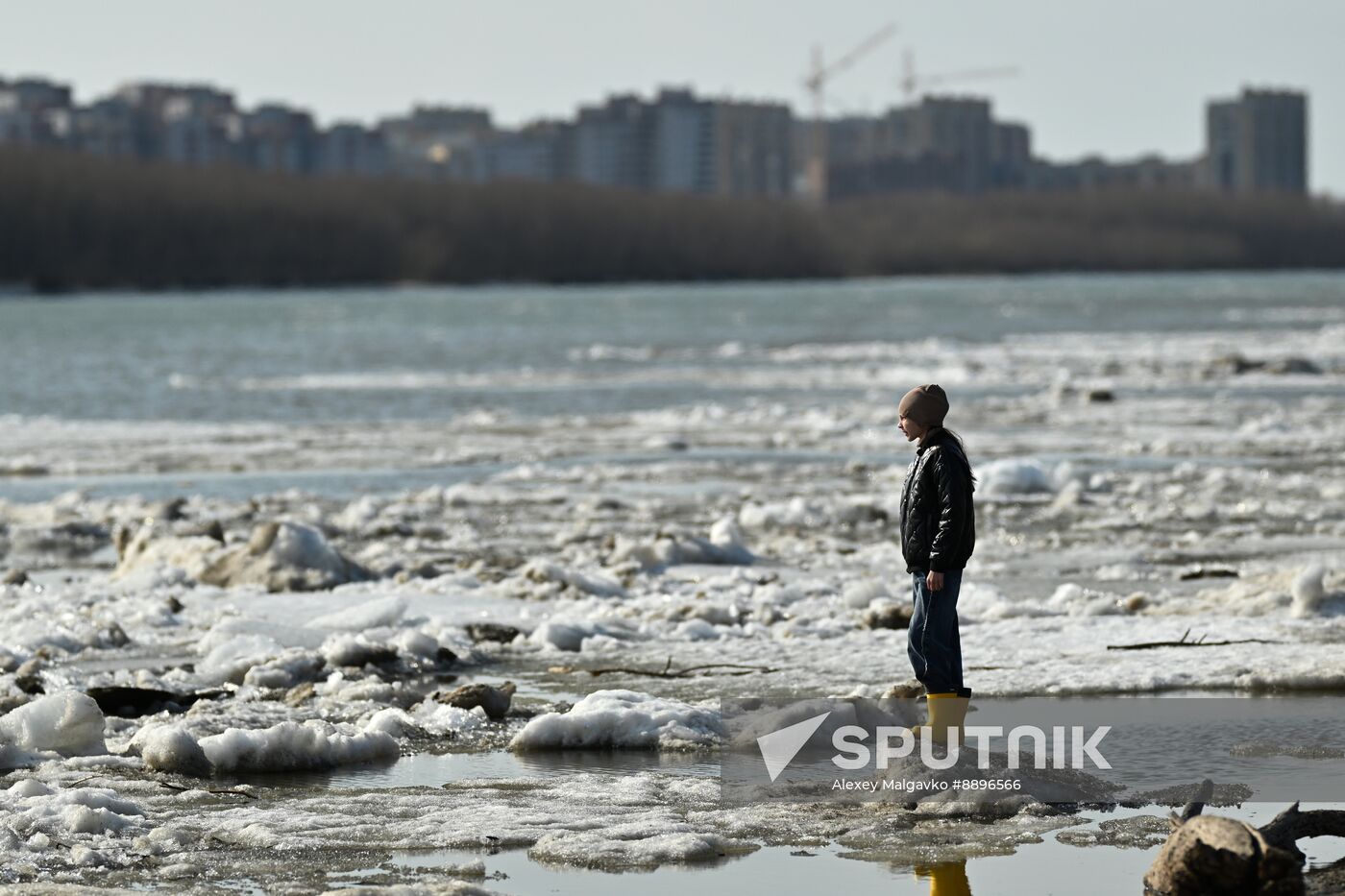 Russia Siberia Ice Drift